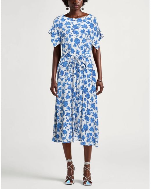 Weekend by Maxmara Blue Midi Dress