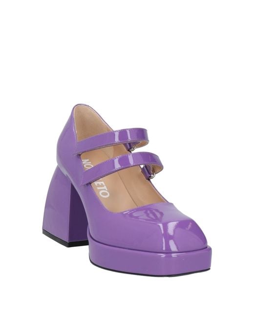 NODALETO Purple Pumps