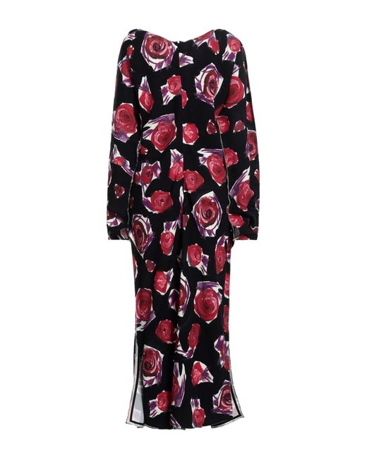 Marni Red Midi Dress