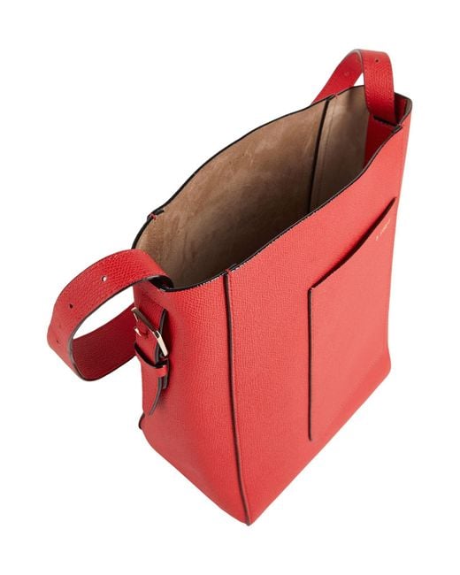 Valextra Red Shoulder Bag