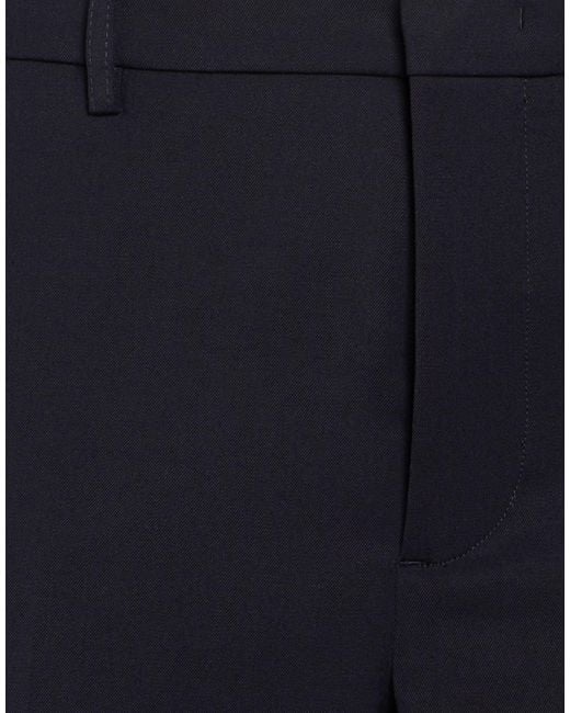 Department 5 Blue Pants Polyester, Virgin Wool, Elastane for men