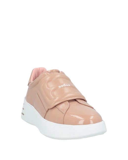 Hogan Pink Blush Sneakers Leather