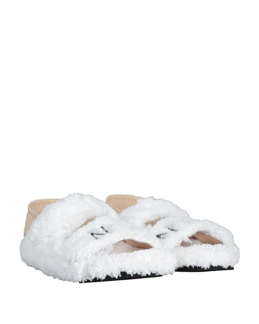 N°21 White Sandals