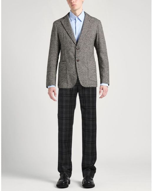 Thom Browne Black Charcoal Pants Wool, Cashmere for men
