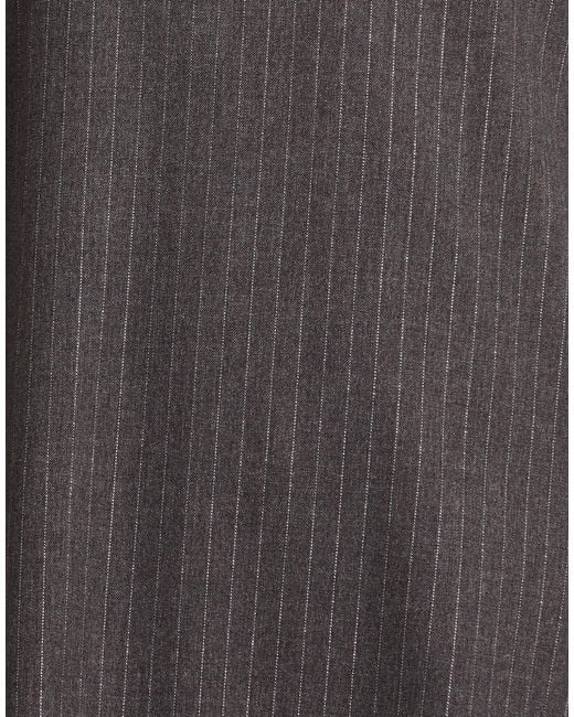 White Wise Gray Playsuit Polyester, Rayon, Elastane