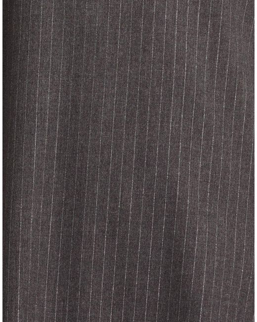 White Wise Gray Playsuit Polyester, Rayon, Elastane