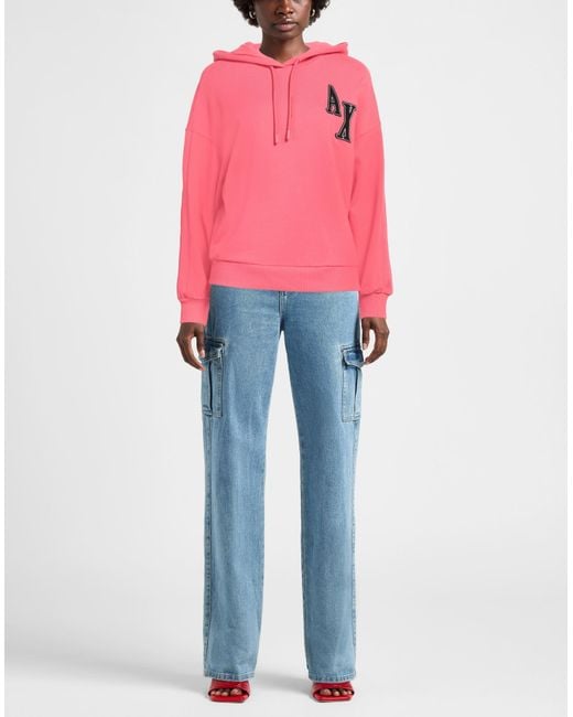 ARMANI EXCHANGE Pink Sweatshirt
