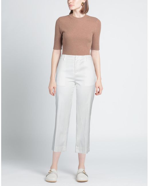 Dondup White Trouser