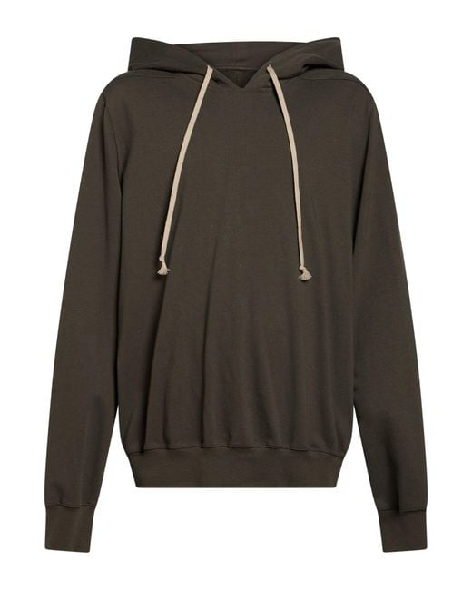 Rick Owens Gray Dark Sweatshirt Cotton for men