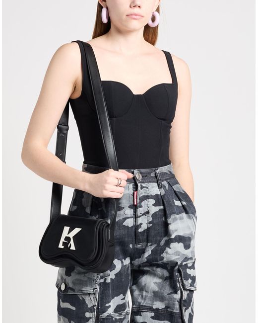 Karl Lagerfeld Black Umhängetasche