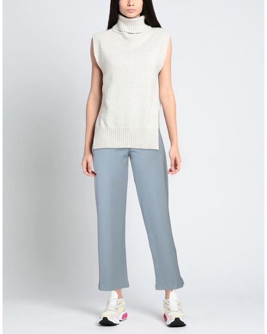 Vicario Cinque Blue Pants Viscose, Polyamide, Elastane