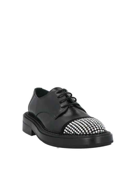 Ras Black Lace-up Shoes