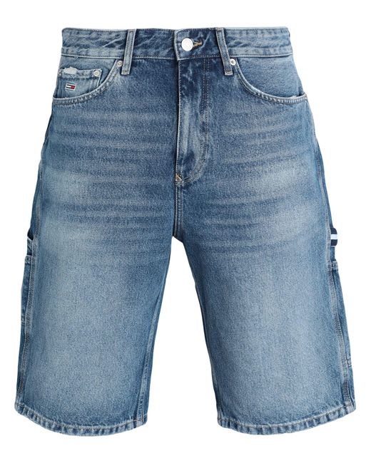 Tommy Hilfiger Blue Denim Shorts for men