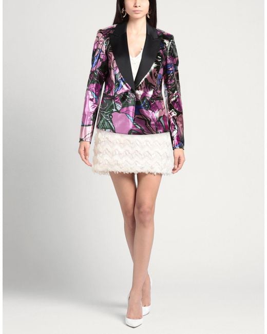Camilla Pink Blazer Polyester, Elastane