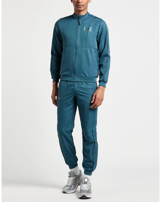 EA7 Blue Tracksuit for men