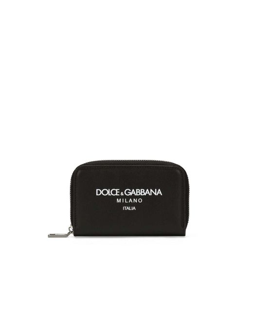 Billetera Dolce & Gabbana de hombre de color Black