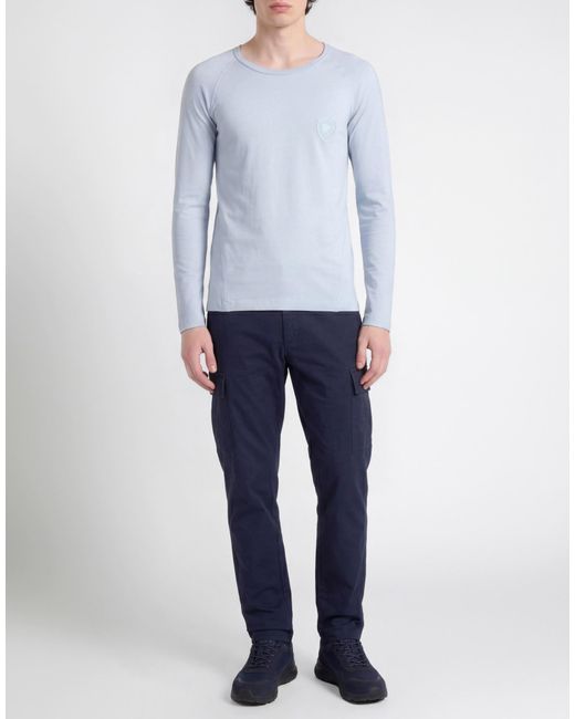 Blauer Blue T-Shirt Cotton, Elastane for men