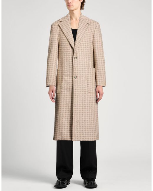 Takeshy Kurosawa Natural Coat Wool, Polyester for men