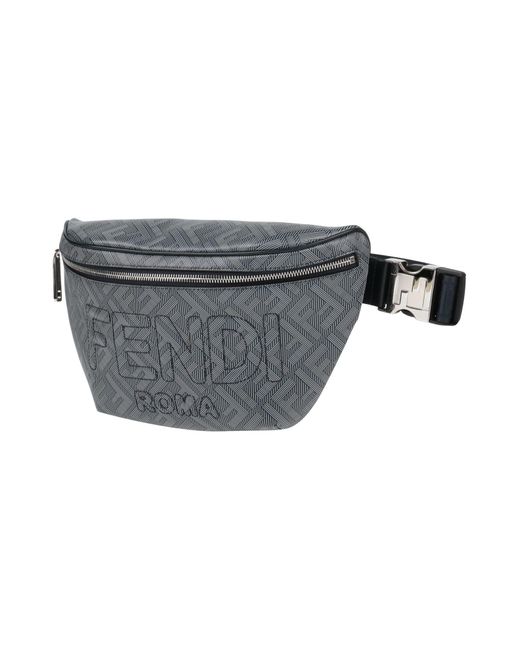 Fendi Gray Belt Bag for men