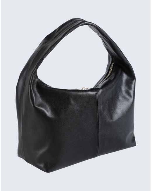 Furla Black Ginger S Hobo -- Handbag Calfskin