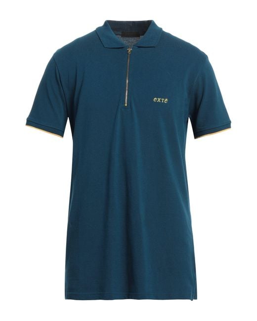 Exte Blue Polo Shirt for men