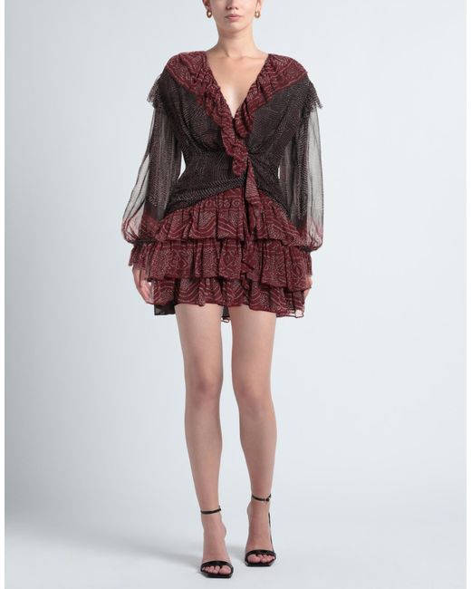 Ulla Johnson Purple Mini Dress