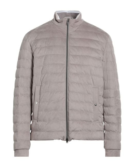 Herno Gray Puffers for men