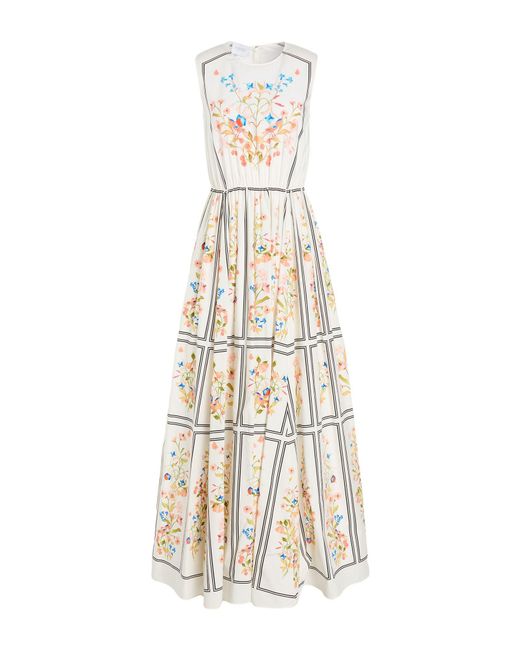 Giambattista Valli White Maxi Dress Cotton