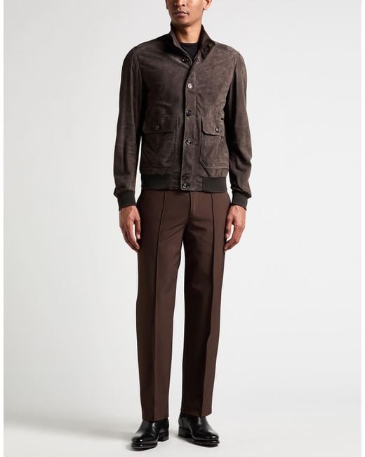 Moorer Brown Jacket for men
