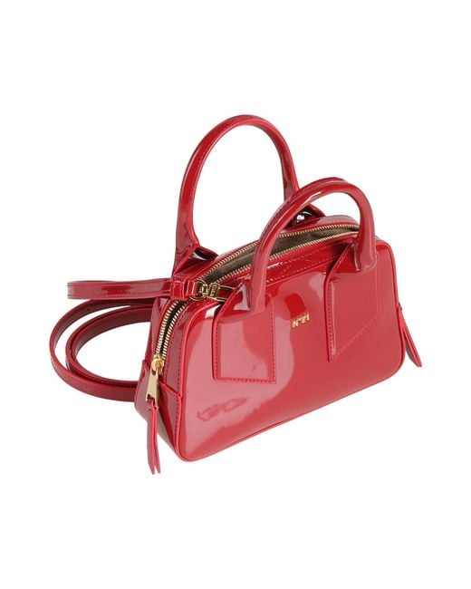 N°21 Red Handbag Leather
