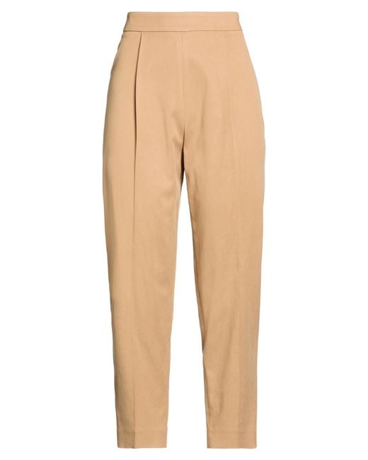 Eleventy Natural Pants Lyocell, Cotton, Elastane