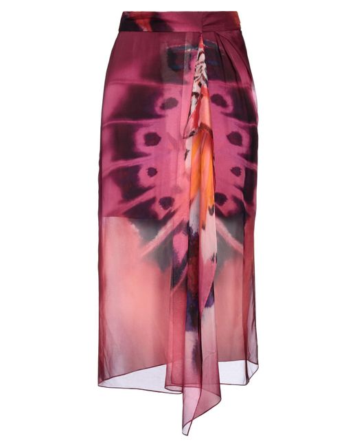 Alberta Ferretti Pink Maxi Skirt