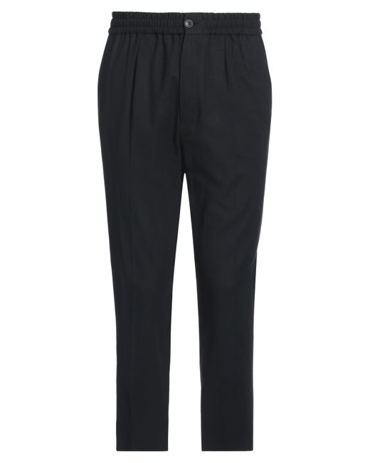 AMI Blue Cropped Trousers for men