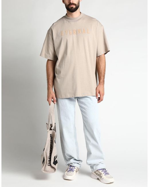 Fear Of God Natural T-Shirt Cotton, Lycra for men