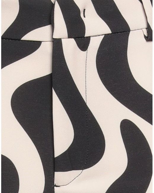 Liu Jo White Better Pants Polyester, Elastane