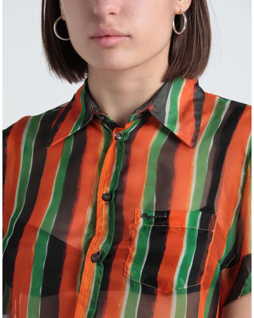 DSquared² Orange Shirt