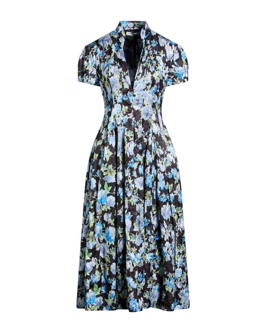 Philosophy Di Lorenzo Serafini Blue Midi Dresses