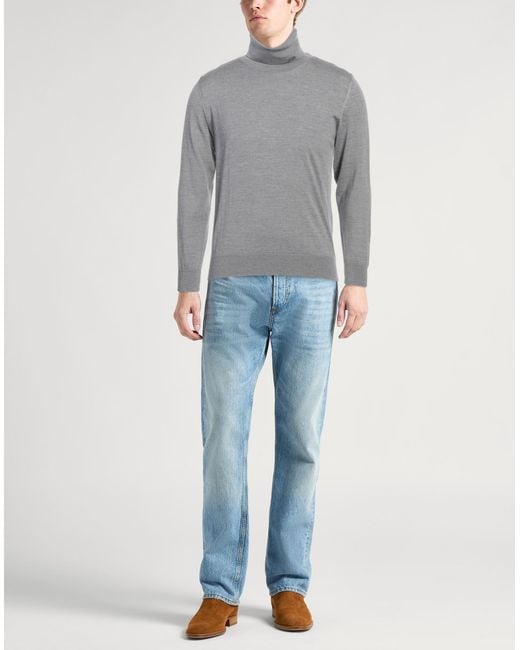 Herno Gray Turtleneck for men
