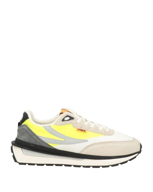 Fila Yellow Sneakers for men