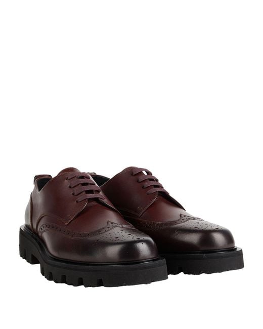 Stringate di Sergio Rossi in Brown da Uomo