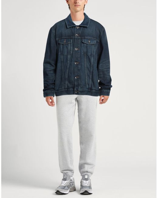 Michael Kors Blue Denim Outerwear Cotton for men