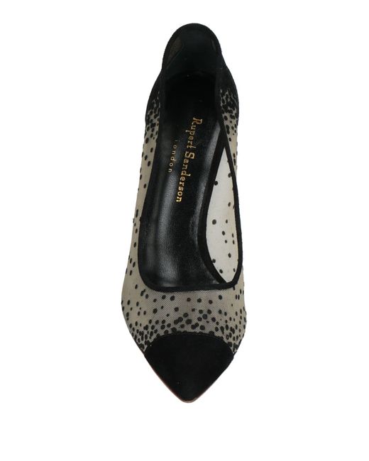 Rupert Sanderson Metallic Pumps Textile Fibers