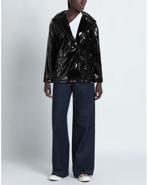 Cristinaeffe Black Jacket Polyurethane, Polyester