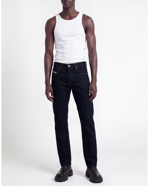 DIESEL Blue Jeans Cotton, Elastane for men