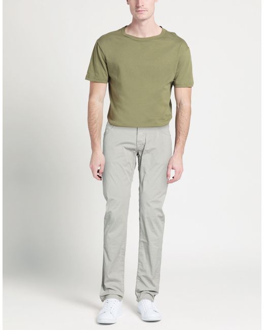 Jacob Cohen Gray Pants for men