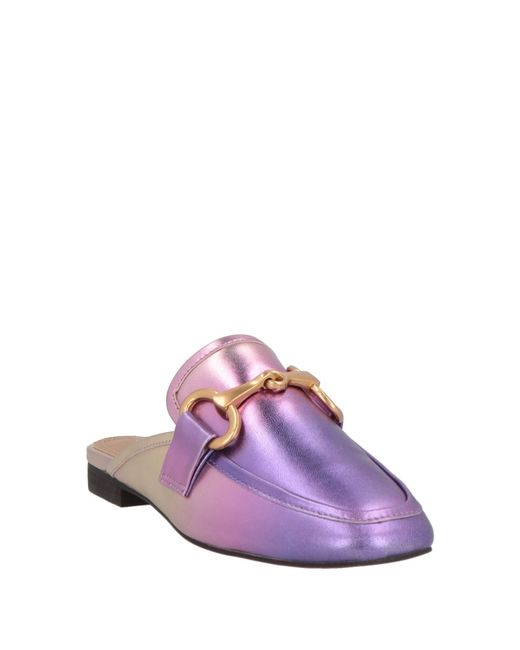 Bibi Lou Pink Mules & Clogs Leather