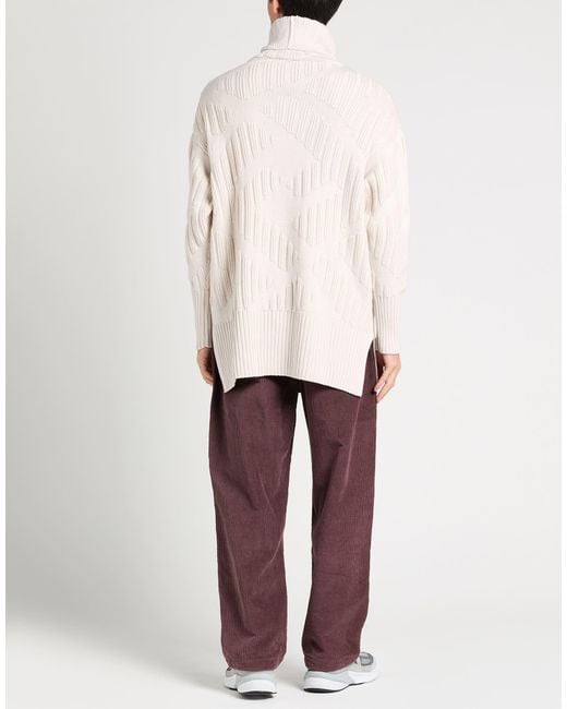 Fendi White Turtleneck for men