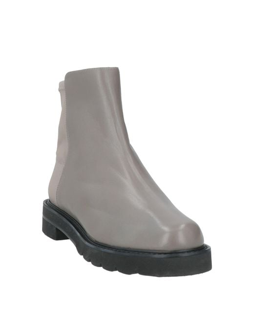 Stuart Weitzman Gray Ankle Boots