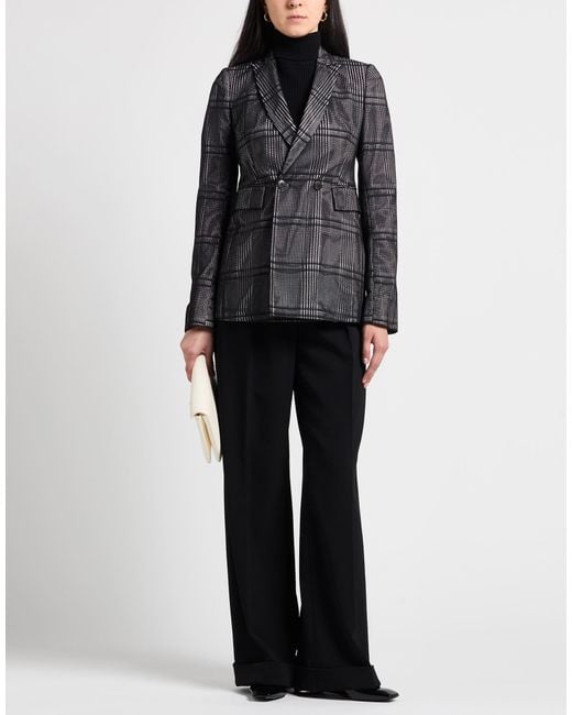 SAPIO Black Blazer Polyester, Acetate