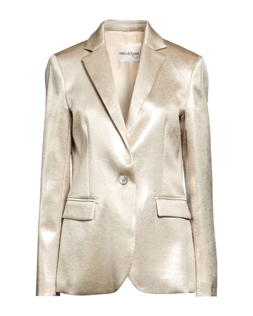 Ottod'Ame Natural Blazer Polyester